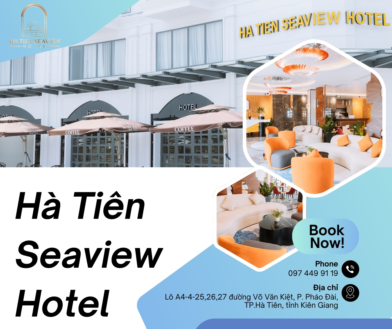 Hà Tiên Seaview Hotel - Khám phá khách sạn Hà Tiên gần đây